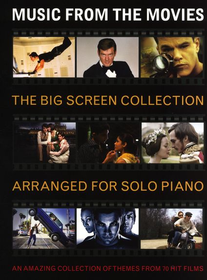 Music From The Movies Big Screen Collection Piano Sheet Music Songbook