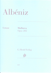 Albeniz Mallorca Barcarolle Op202 Piano Solo Sheet Music Songbook
