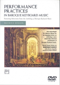 Performance Practices Baroque Music Dvd Sheet Music Songbook