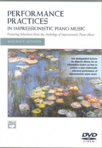 Performance Practices Impressionistic Music Dvd Sheet Music Songbook