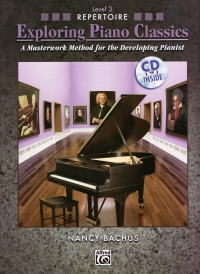 Exploring Piano Classics Repertoire Level 3 + Cd Sheet Music Songbook