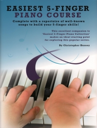 Easiest 5 Finger Piano Course Hussey Sheet Music Songbook