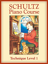 Schultz Piano Course Technique Level 1 Sheet Music Songbook
