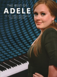 Best Of Adele Easy Piano 12 Songs Sheet Music Songbook