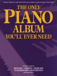 Only Piano Album Youll Ever Need Sheet Music Songbook