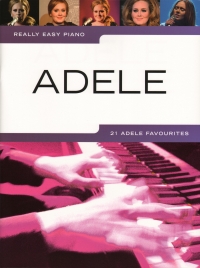 Really Easy Piano Adele 21 Songs Sheet Music Songbook