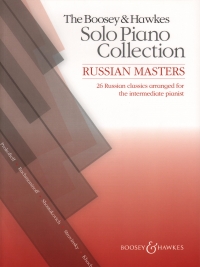 Solo Piano Collection Russian Masters Sheet Music Songbook