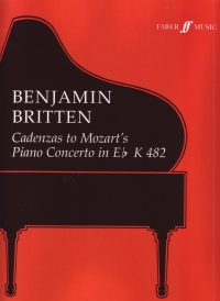 Britten Cadenzas For Mozart Piano Concerto Ebmaj Sheet Music Songbook