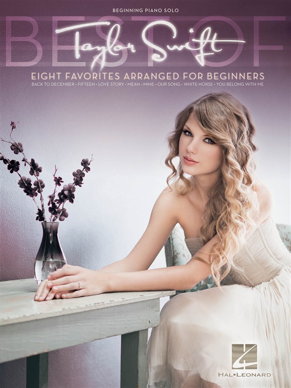 Taylor Swift Beginning Piano Solo Songbook Sheet Music Songbook
