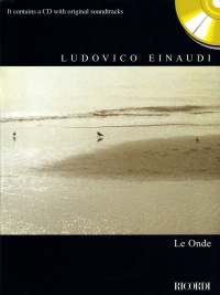 Einaudi Le Onde Book & Cd Piano Sheet Music Songbook