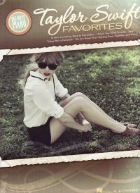 Taylor Swift Favorites Big Note Piano Sheet Music Songbook