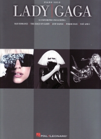 Lady Gaga Piano Solo Sheet Music Songbook