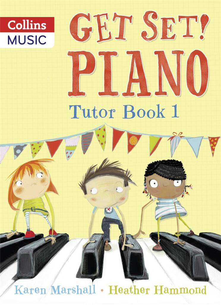 Get Set Piano Tutor Book 1 Hammond & Marshall Sheet Music Songbook