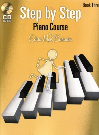 Step By Step Piano Course Book 3 Burnam + Cd Sheet Music Songbook