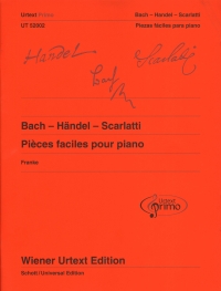 Bach Handel Scarlatti Sp/fr Urtext Primo 1 Sheet Music Songbook