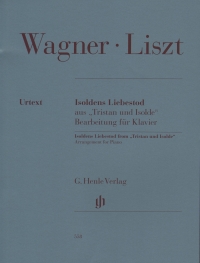 Wagner Isoldens Liebstod Liszt Piano Arrangement Sheet Music Songbook