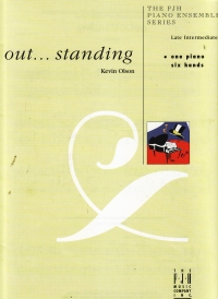 Olson Out Standing 1 Piano 6 Hands Sheet Music Songbook