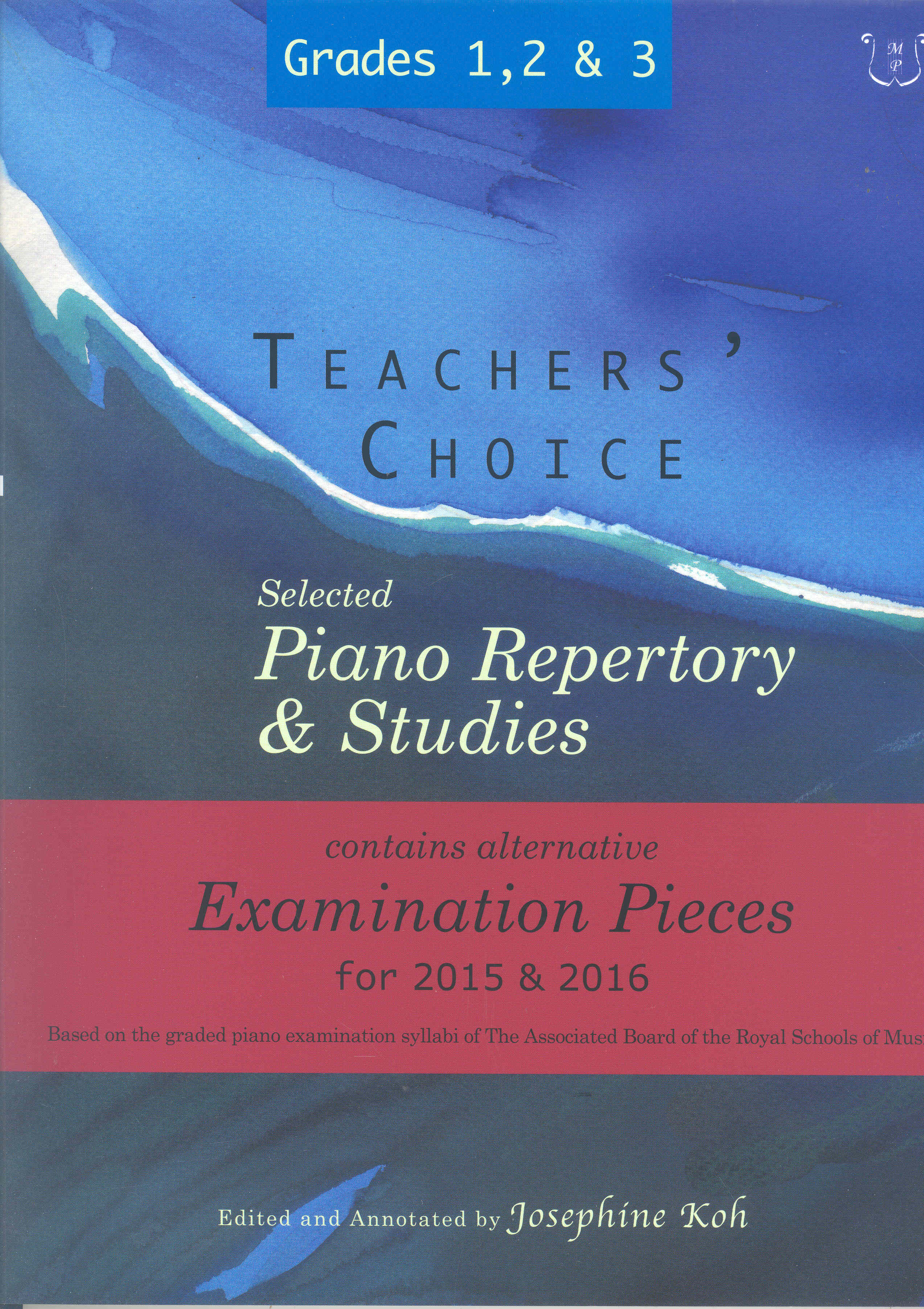 Teachers Choice Repertory Studies Exam 15-16 Gr1-3 Sheet Music Songbook