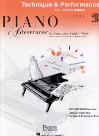Piano Adventures Technique & Performance Level 2b Sheet Music Songbook