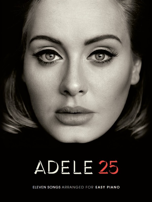 Adele 25 Easy Piano Book Sheet Music Songbook