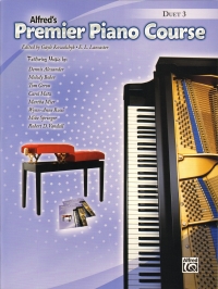 Alfred Premier Piano Course Duet 3 Sheet Music Songbook