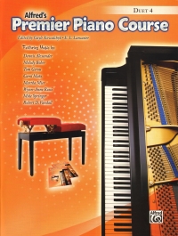 Alfred Premier Piano Course Duet 4 Sheet Music Songbook