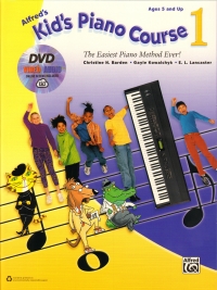 Kids Piano Course 1 & Dvd + Online Sheet Music Songbook