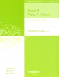 Grade 8 Piano Anthology 2017-2018 Abrsm Sheet Music Songbook