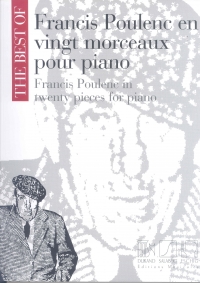 Poulenc Best Of Francis Poulenc Piano Sheet Music Songbook