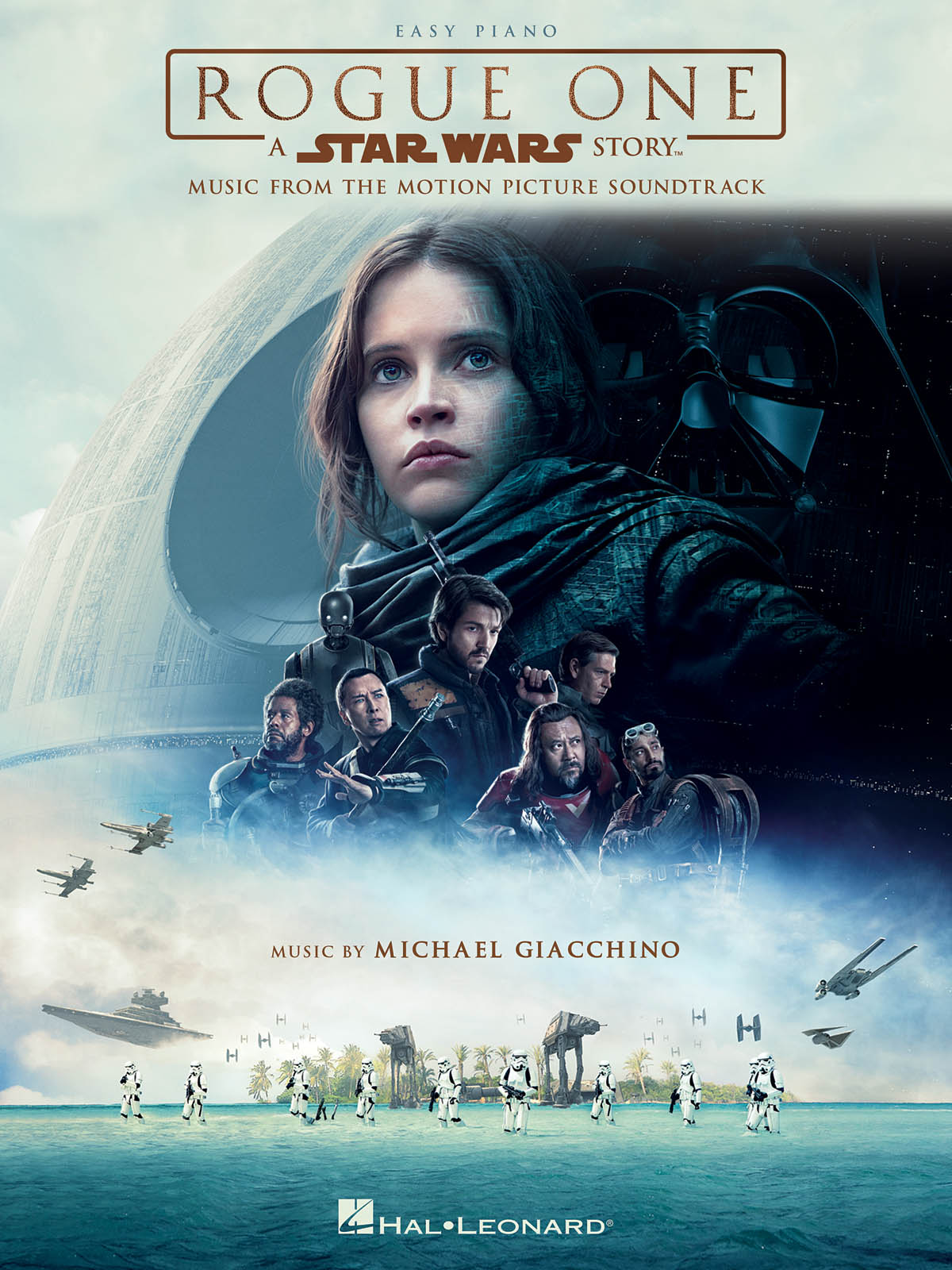Rogue One A Star Wars Story Soundtrack Easy Piano Sheet Music Songbook