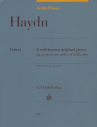 At The Piano: Haydn 8 Well Known Pieces Sheet Music Songbook