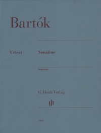 Bartok Sonatine Piano Sheet Music Songbook