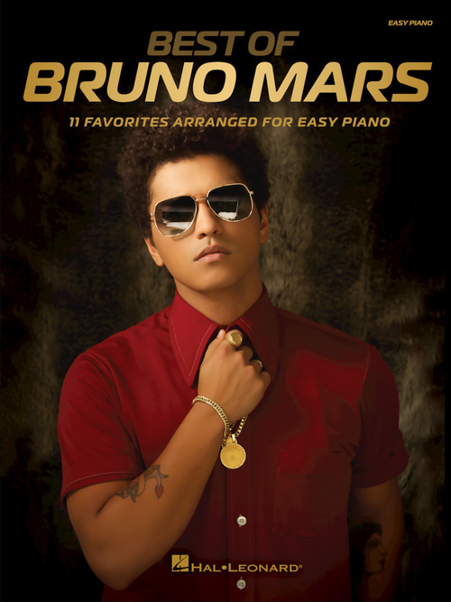 Best Of Bruno Mars Sheet Music Songbook