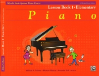 Alfred Basic Graded Piano Course Lesson 1 Elementa Sheet Music Songbook