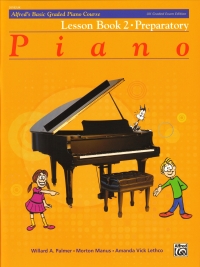Alfred Basic Graded Piano Course Lesson 2 Preparat Sheet Music Songbook