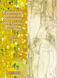 Il Pianoforte Italiano Del Novecento Vol I Piano Sheet Music Songbook
