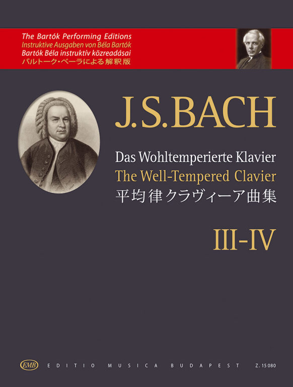 Bach Well-tempered Clavier Iii-iv Piano Bartok Sheet Music Songbook