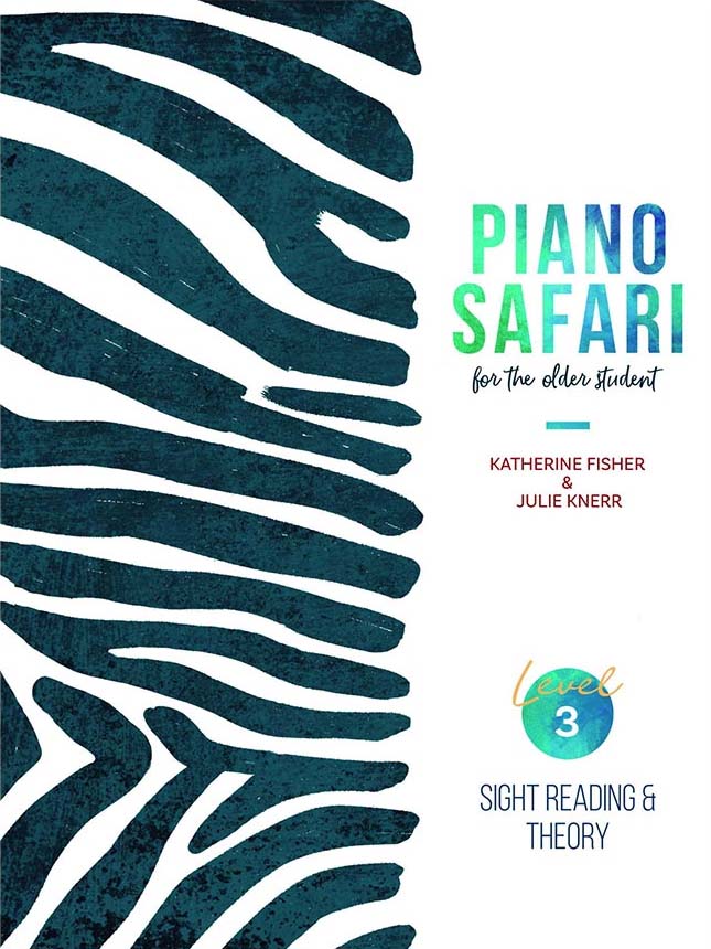 Piano Safari Older Student 3 Sightreading & Theory Sheet Music Songbook