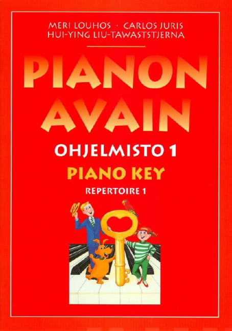 Pianon Avain / Piano Key Repertoire 1 Sheet Music Songbook