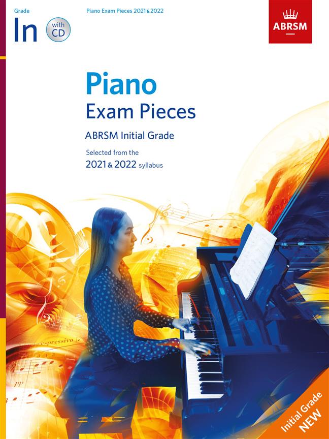 Piano Exams 2021-2022 G Initial + Cd Abrsm Sheet Music Songbook