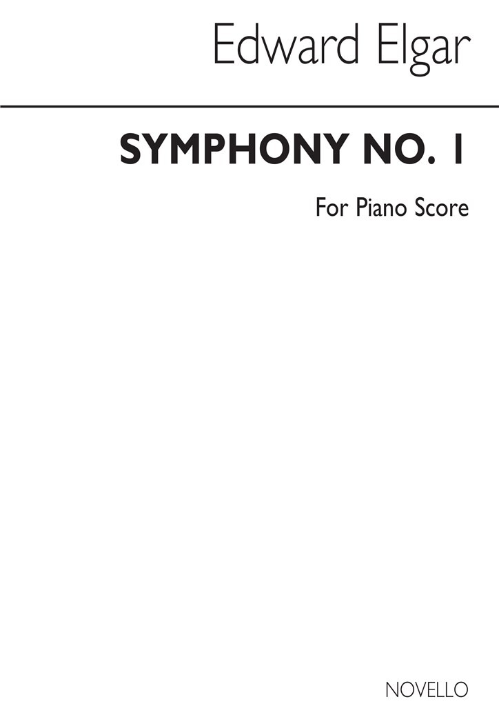 Elgar Symphony No.1 In Ab Major Piano Sheet Music Songbook
