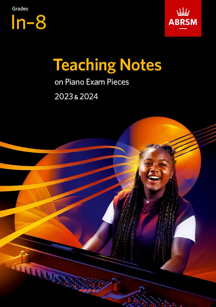 Piano Exam 2023-2024 Ini-gr 8 + Audio +notes Pack Sheet Music Songbook