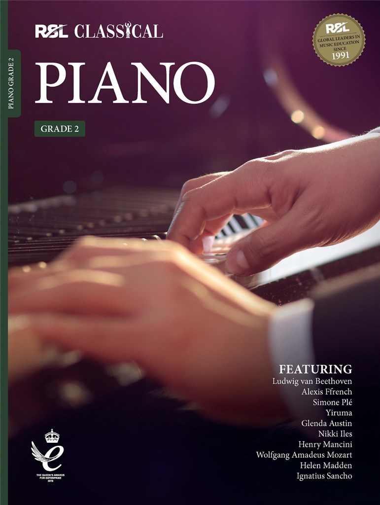 Rsl Classical Piano 2021 Grade 2 + Online Sheet Music Songbook