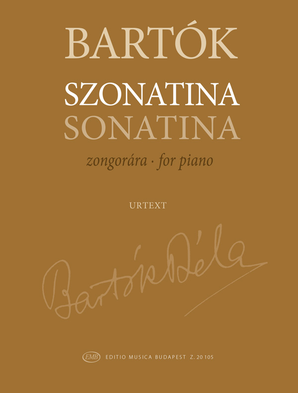 Bartok Sonatina Piano Sheet Music Songbook