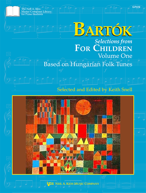 Bartok For Children Selections Vol 1 Snell Piano Sheet Music Songbook