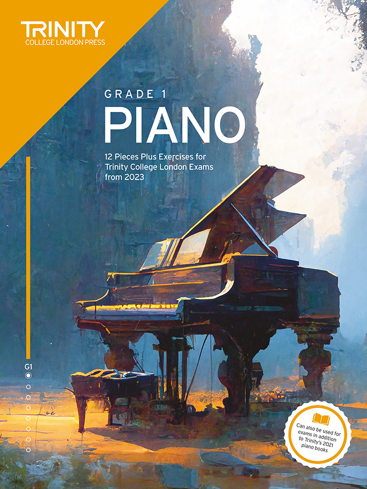 Trinity Piano Exam From 2023 Grade 1 Book Only Sheet Music Songbook