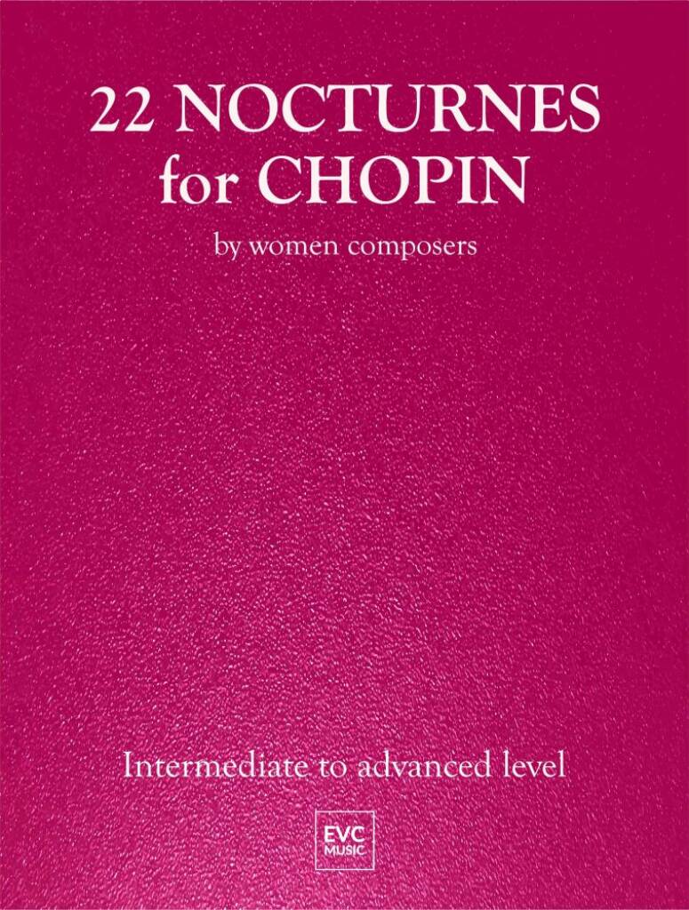 22 Nocturnes For Chopin By Women Composers Piano Sheet Music Songbook
