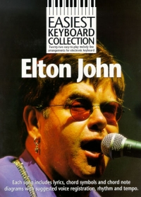 Easiest Keyboard Collection Elton John Sheet Music Songbook