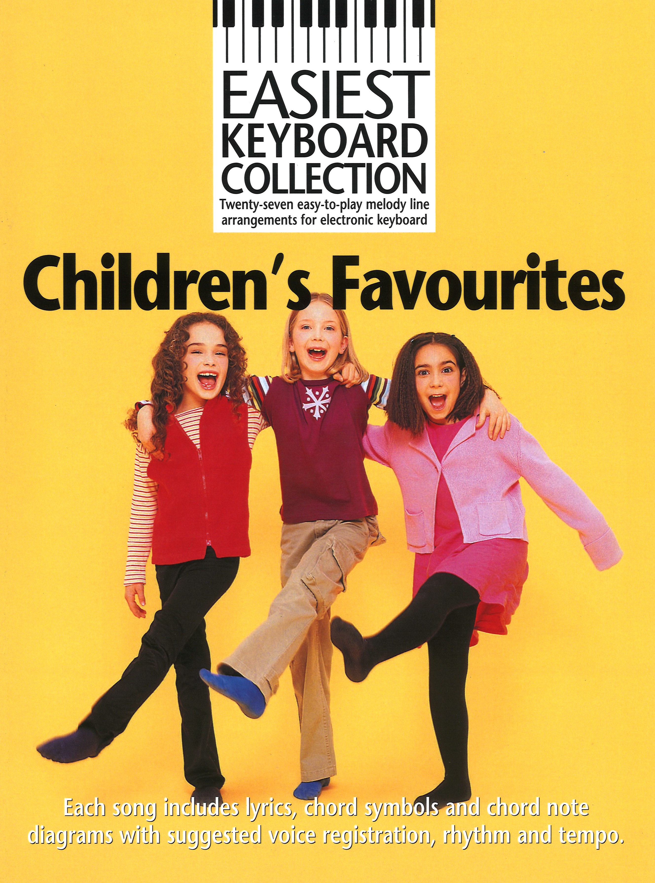 Easiest Keyboard Collection Childrens Favourites Sheet Music Songbook