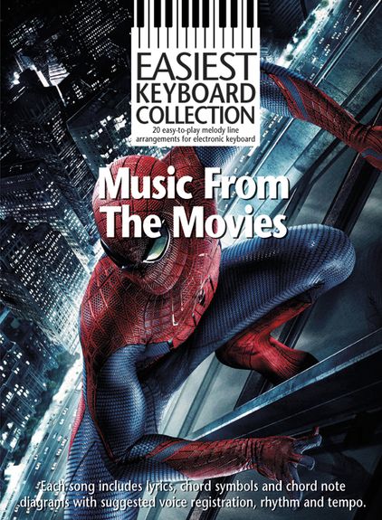 Easiest Keyboard Collection Music From The Movies Sheet Music Songbook